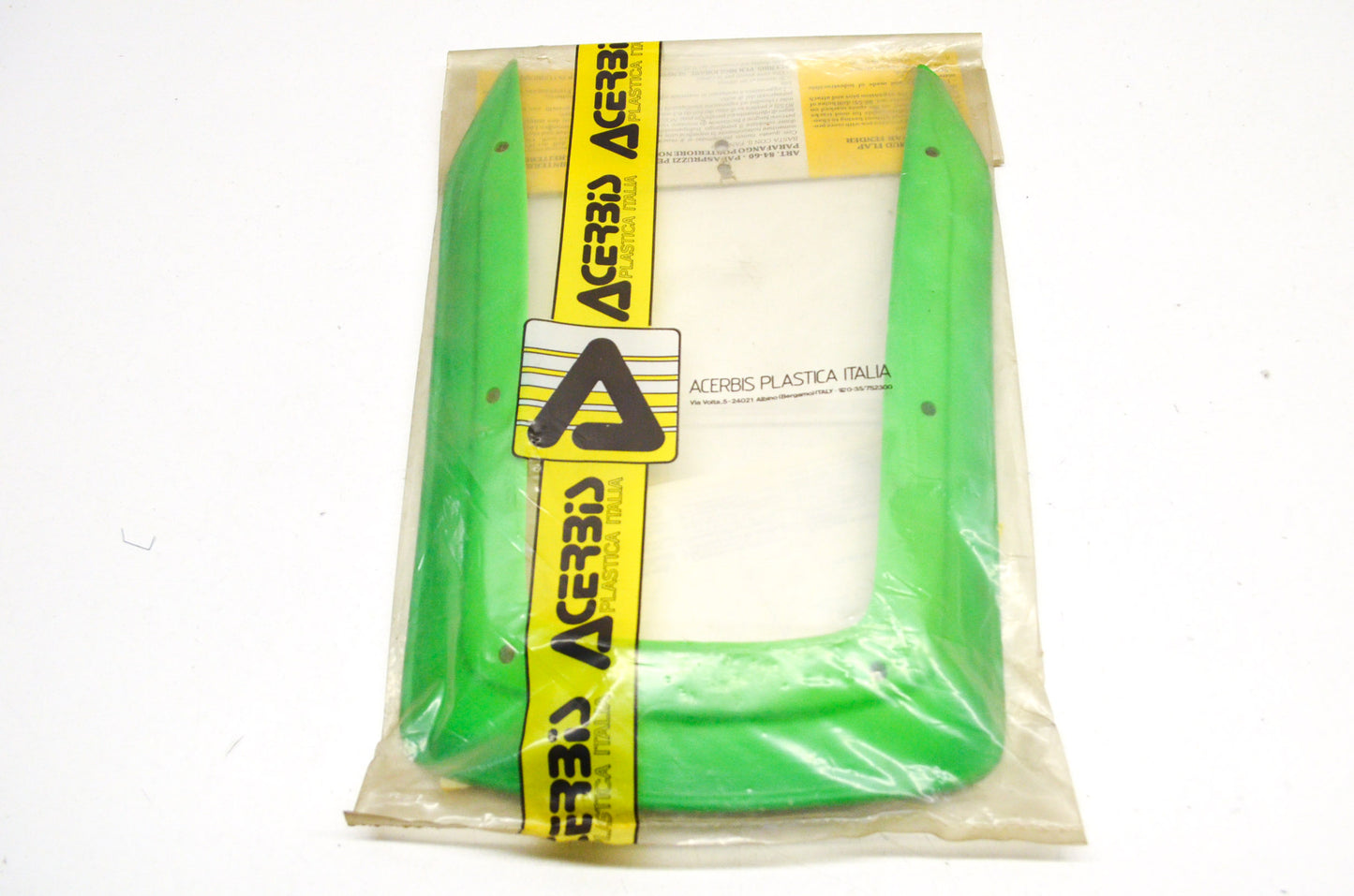Acerbis 84-60 Green Rear Mud Flap NOS