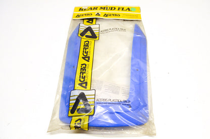 New OEM Acerbis Blue Rear Mud Flap NOS