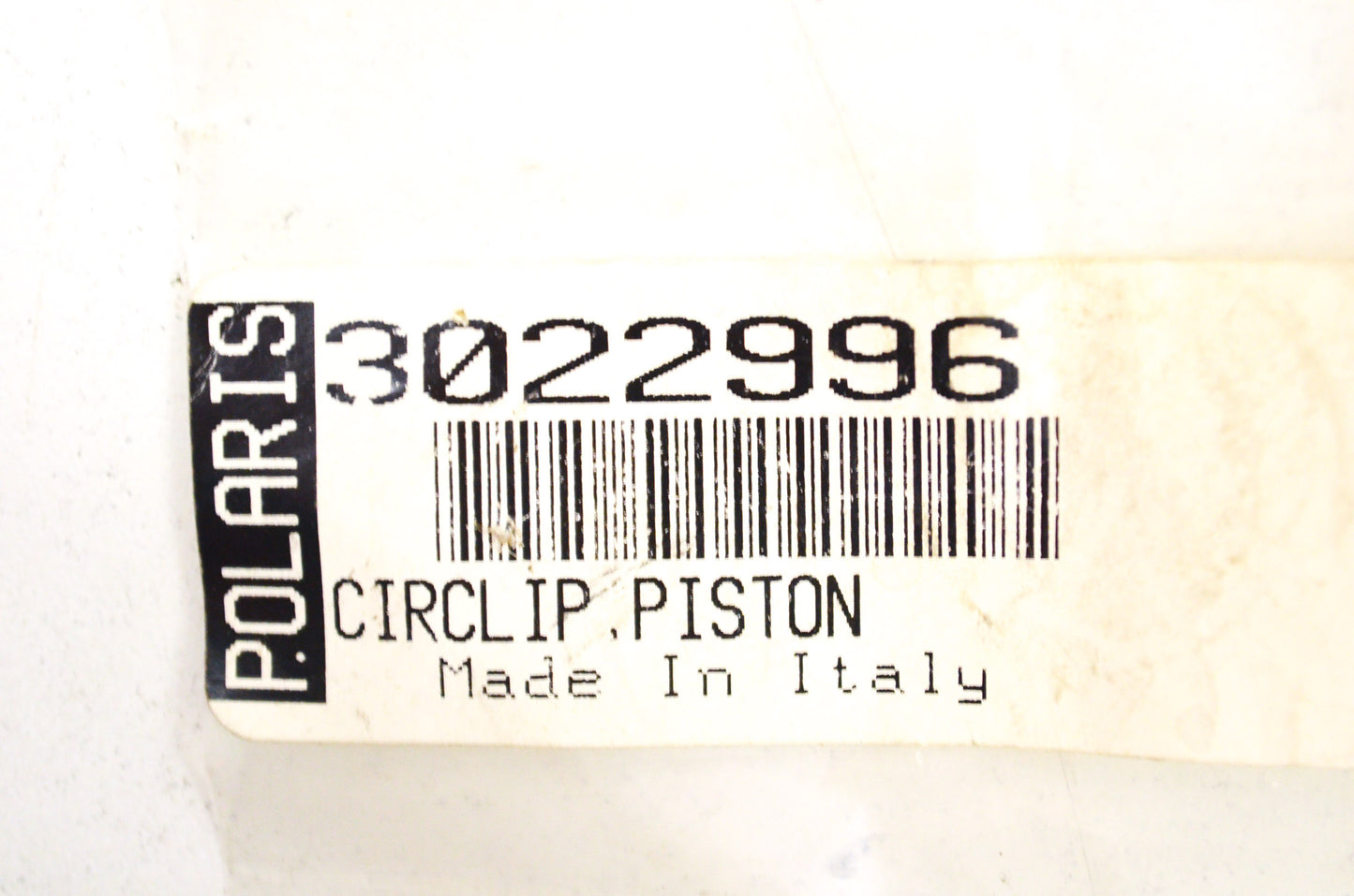 OEM Polaris 3022996 Piston Circlip NOS