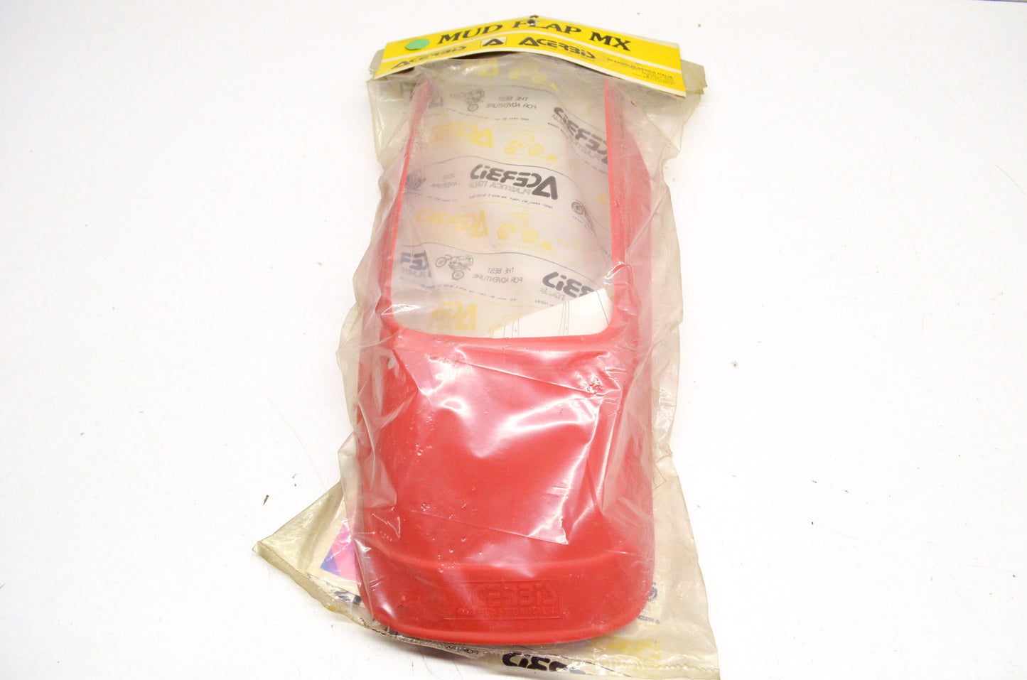 Acerbis 84-00 Red Rear Mud Flap NOS