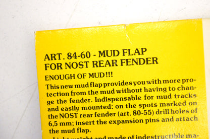New Acerbis Red Rear Mud Flap NOS