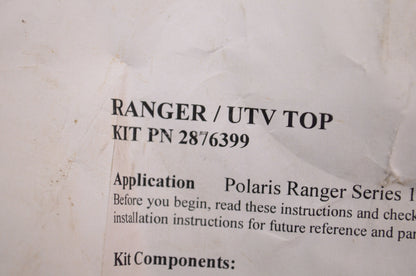 Roof Hardware Kit NOS