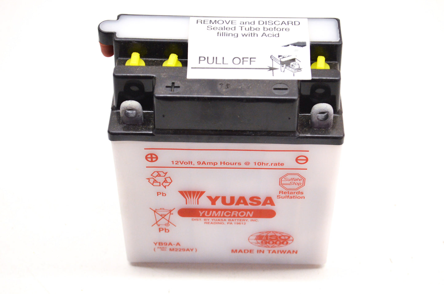 New OEM Yuasa Motorcycle Battery NOS