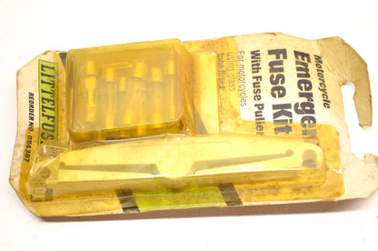 Littelfuse 094307, 6000-810 Emergency Motorcycle Fuse Kit NOS
