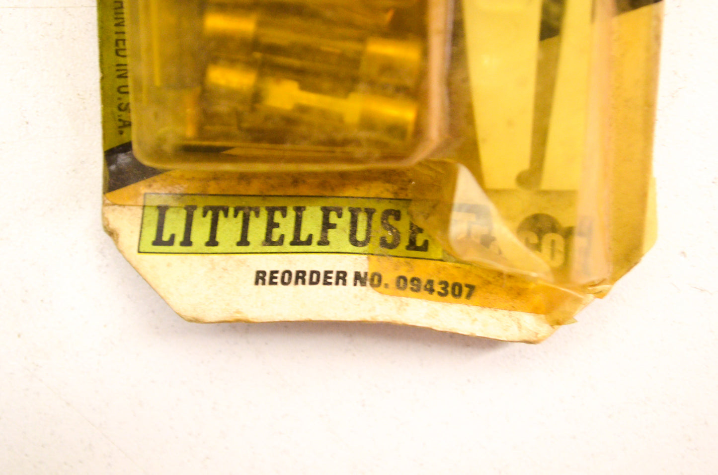 Littelfuse 094307, 6000-810 Emergency Motorcycle Fuse Kit NOS