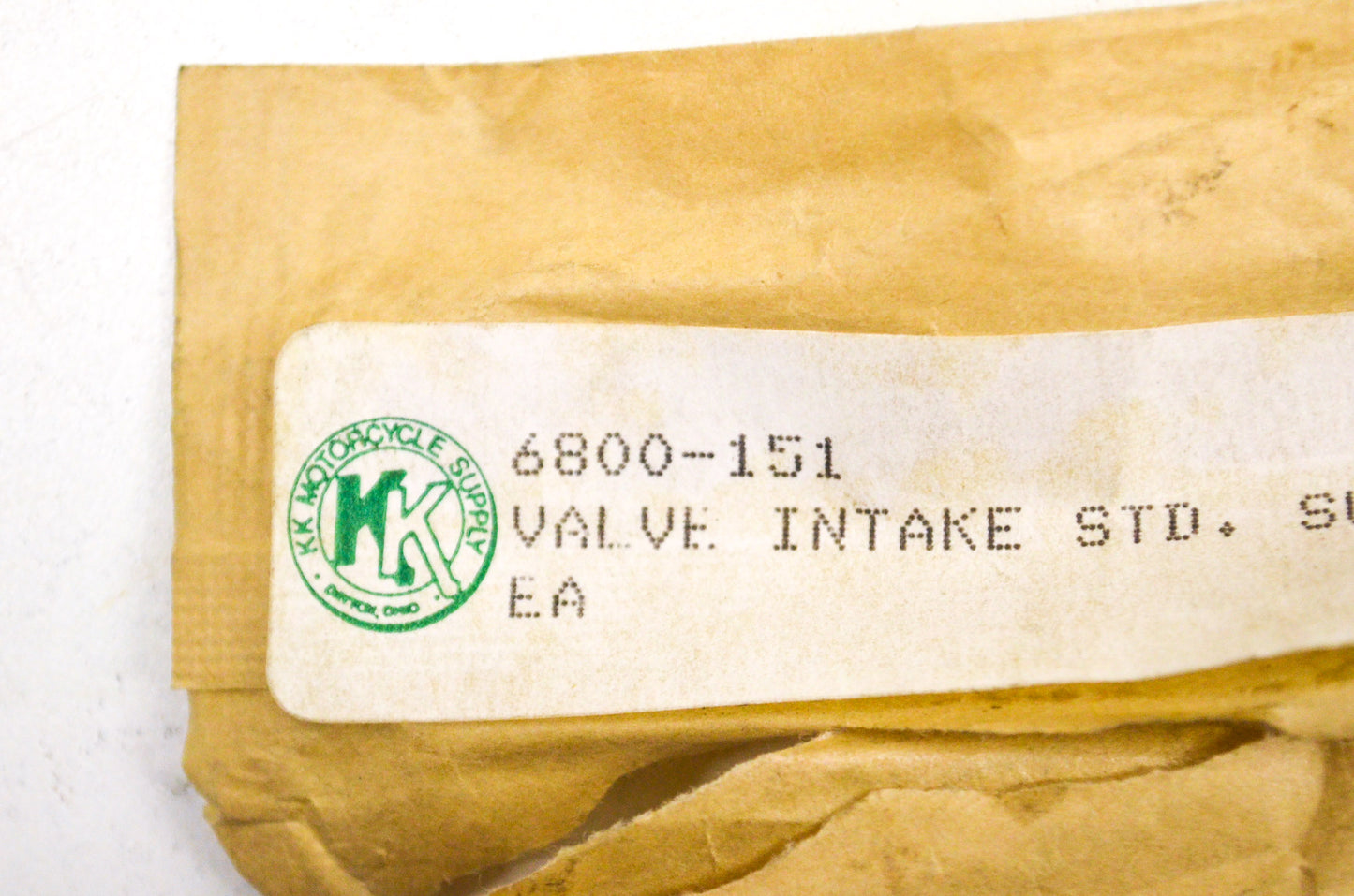 KK 6800-151 Intake Valve NOS