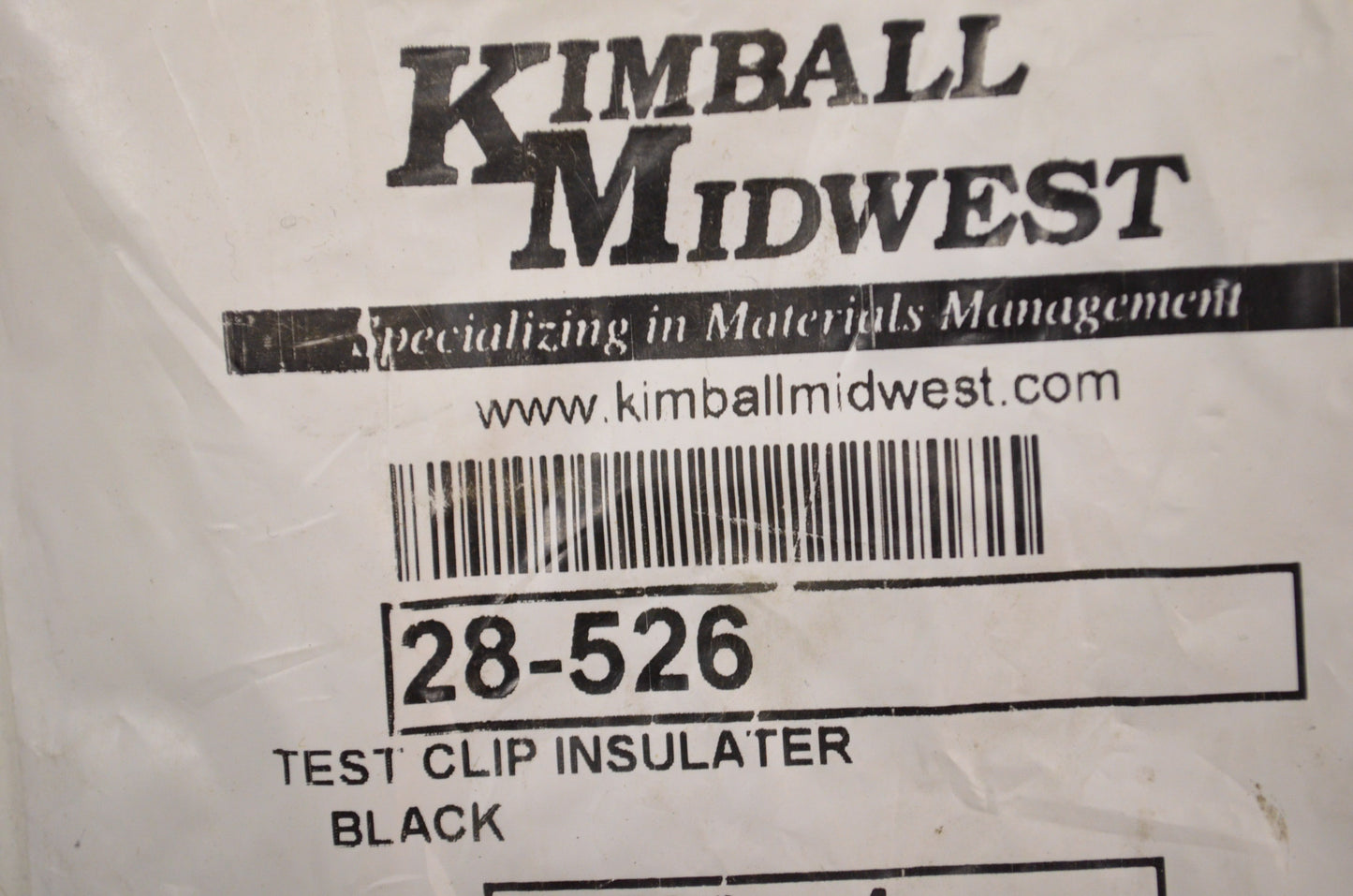 Kimball Midwest 28-526 Test Clip Insulator NOS