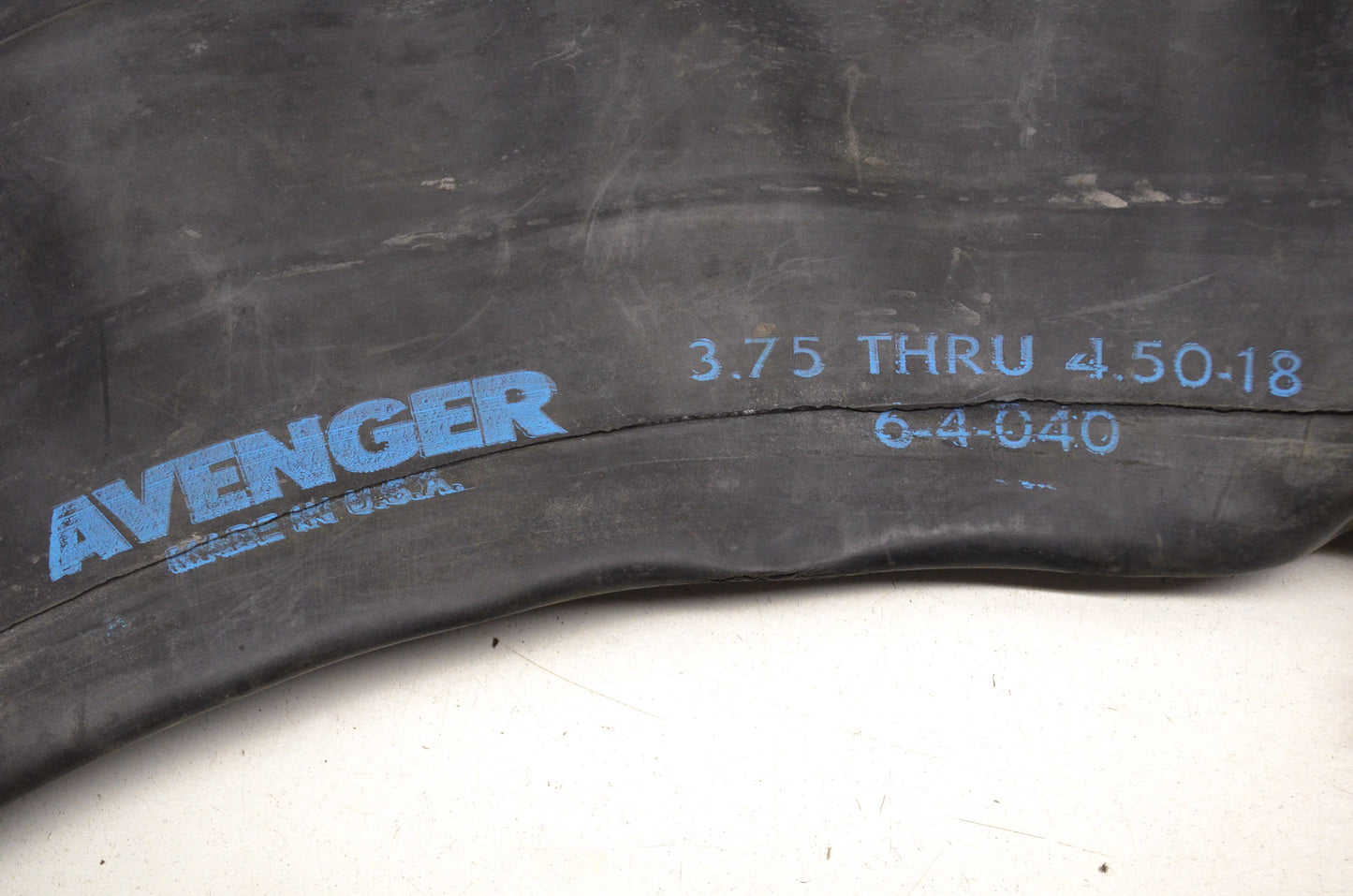 Avenger Tire Tube 3.75 Thru 4.50-18 NOS