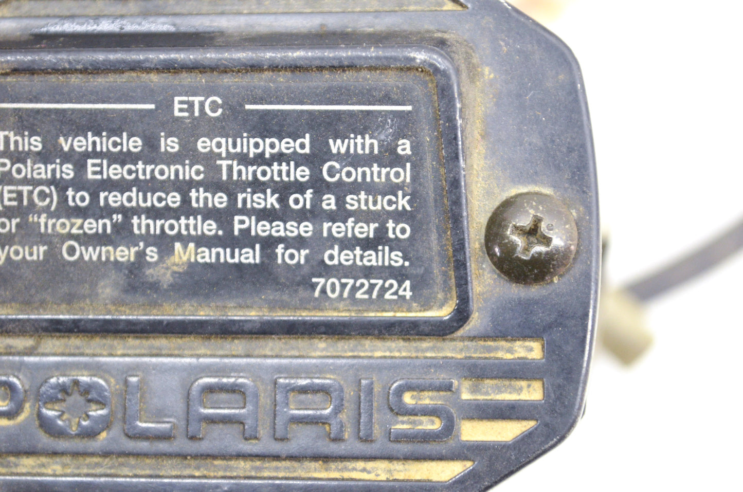 Thumb Throttle Assembly
