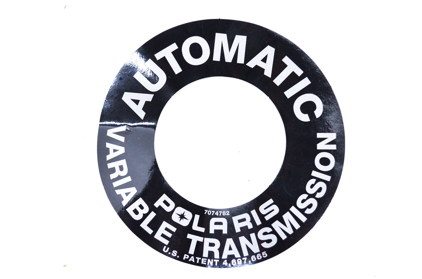 New OEM Polaris Automatic Transmission Decal NOS