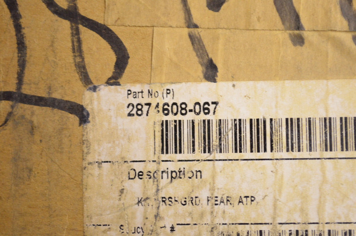 OEM Polaris 2874608-067, 2874608 Rear Brush Guard Kit NOS