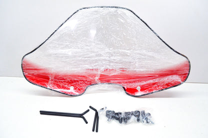 OEM Polaris 2872960-136, 2872960 Low Red Windshield NOS