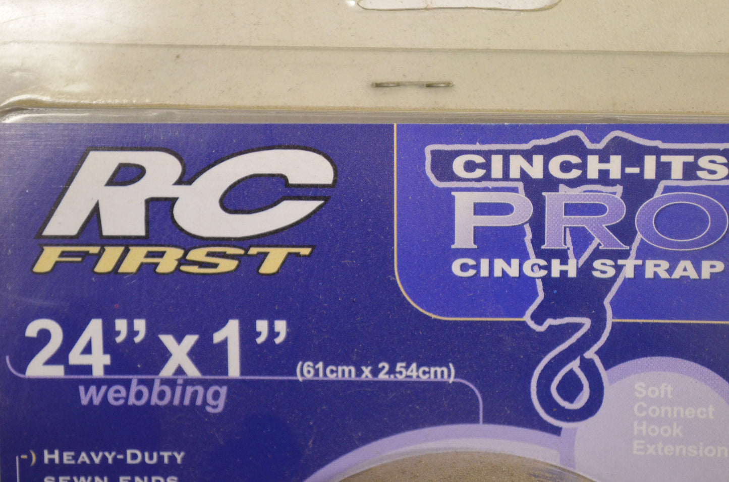 RC First Cinch-Its Pro Cinch Strap 24" X 1" NOS