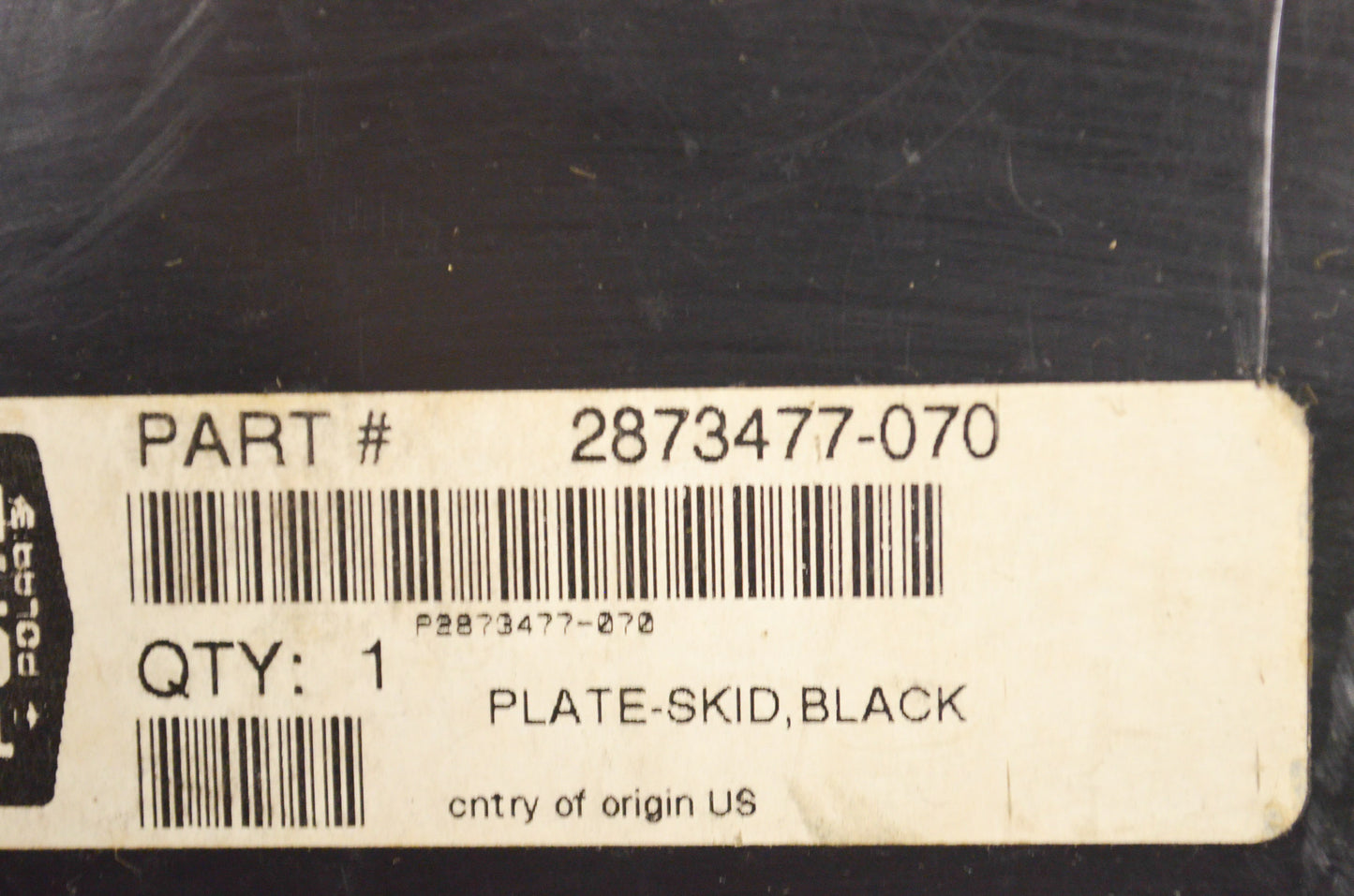 OEM Polaris 2873477-070 Skid Plate NOS