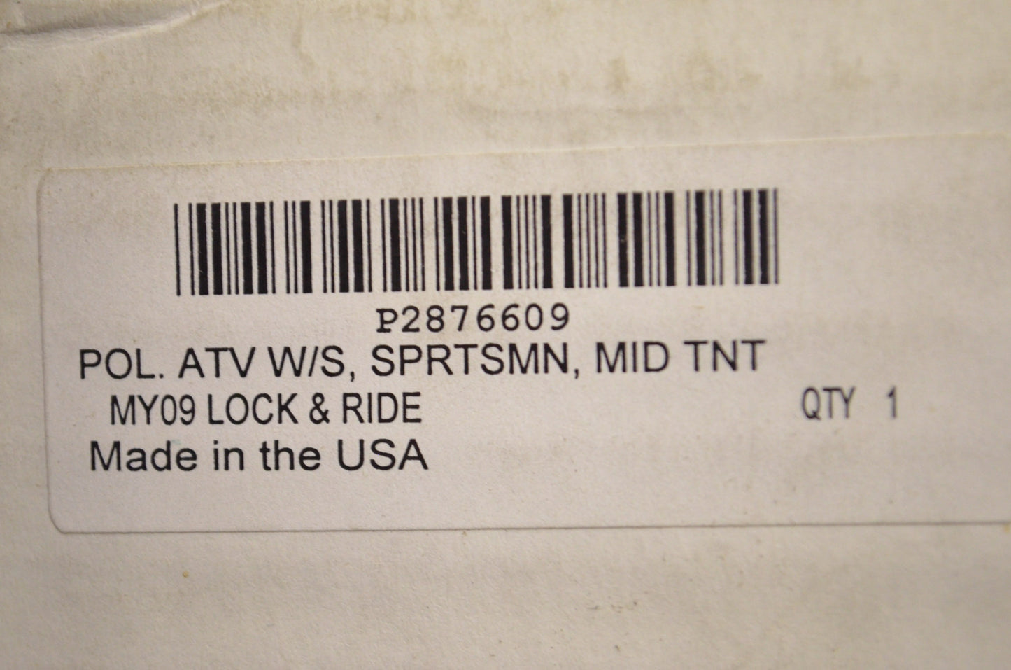 New OEM Polaris Sportsman Lock & Ride Mid Tint Windshield NOS