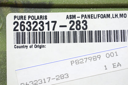 OEM Polaris 2632317-283 Camo Left Body Cover Side Panel NOS