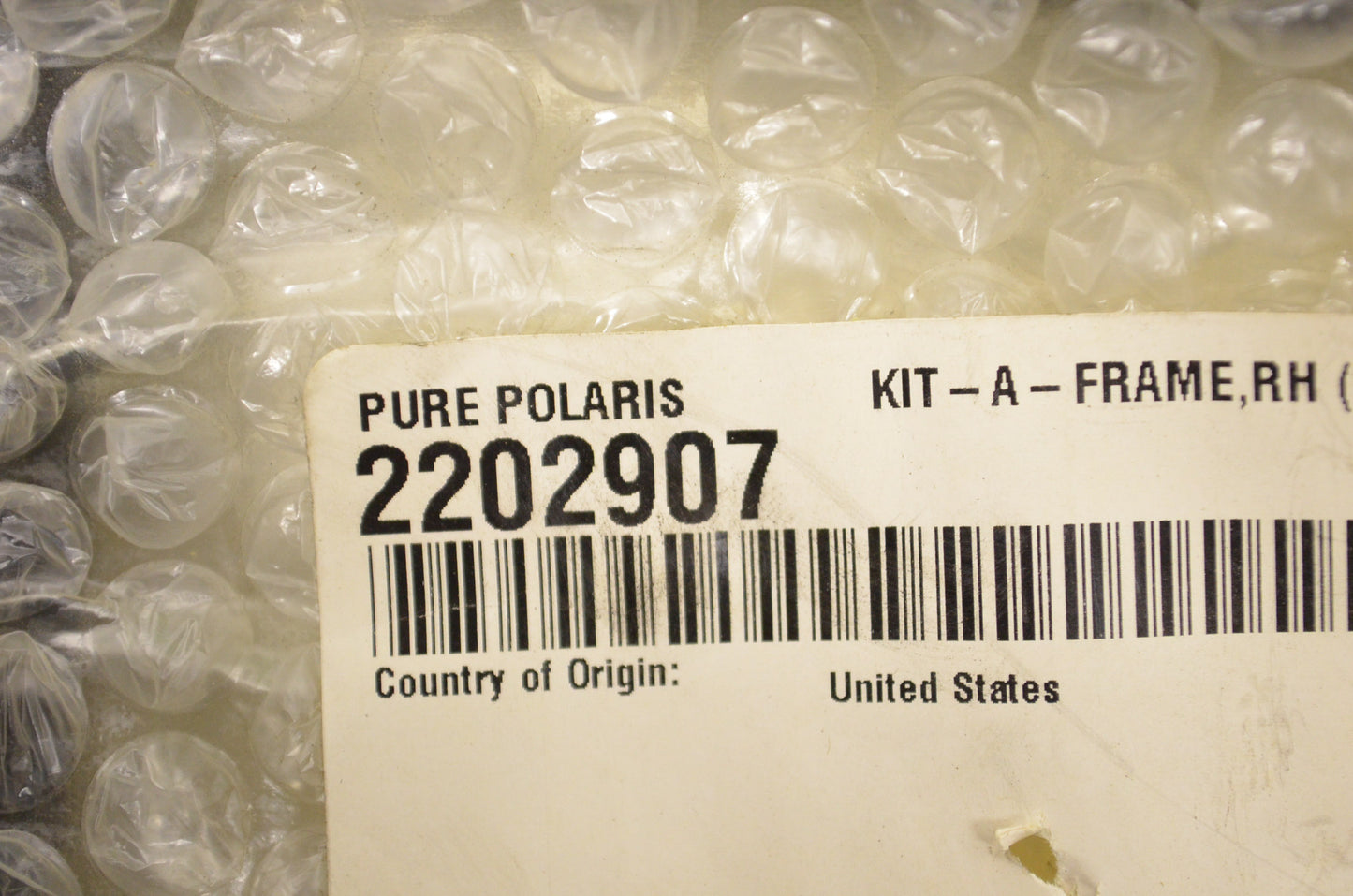 OEM Polaris 2202907 Right Hand A-Frame Kit NOS