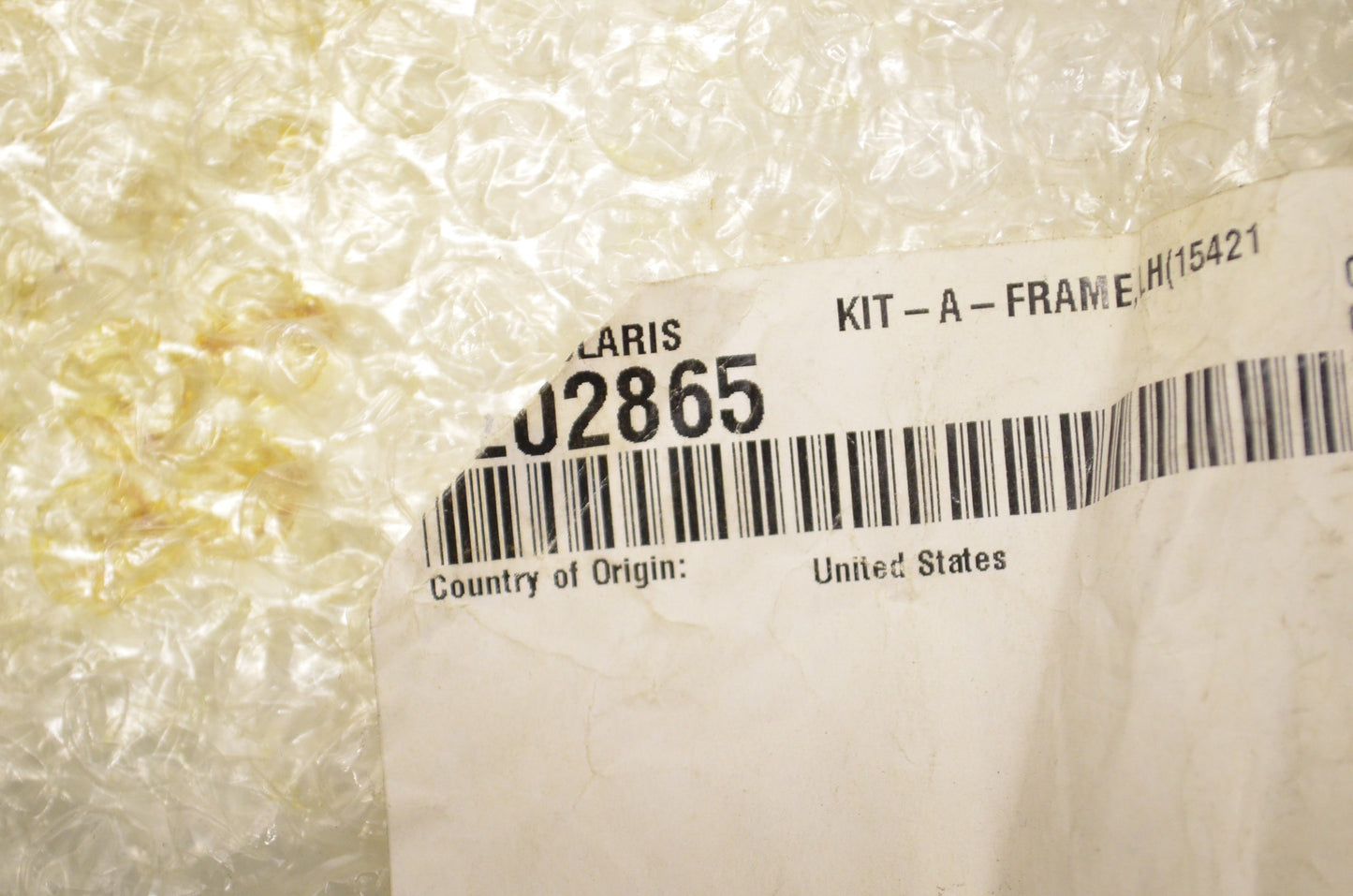 OEM Polaris 2202865 Left Hand A-Frame Kit NOS