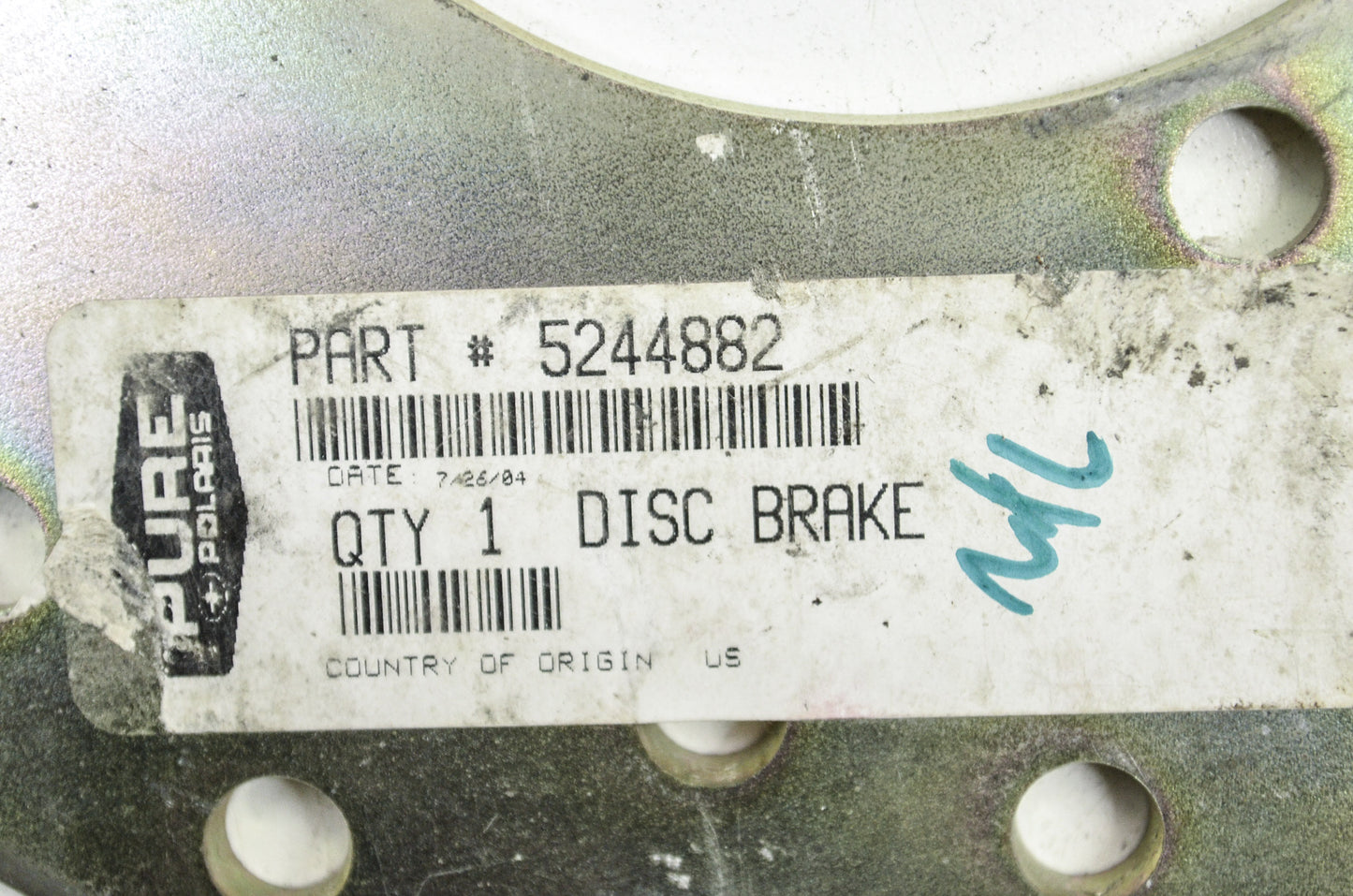 OEM Polaris 5244882 Brake Disc NOS