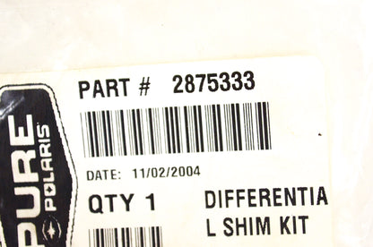 Shim Differential Kit NOS