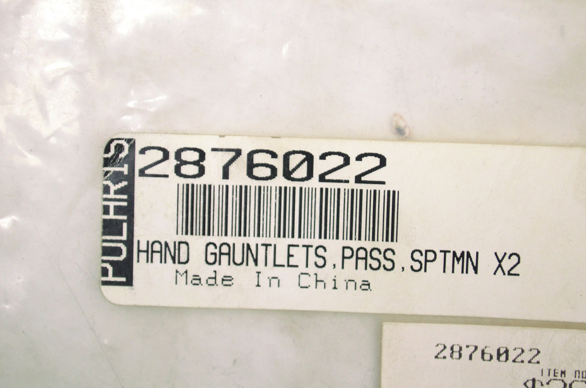 OEM Polaris 2876022 Passenger Hand Gauntlets NOS