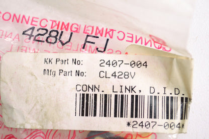DID CL428V, 2407-004 Connecting Link 428VFJ NOS