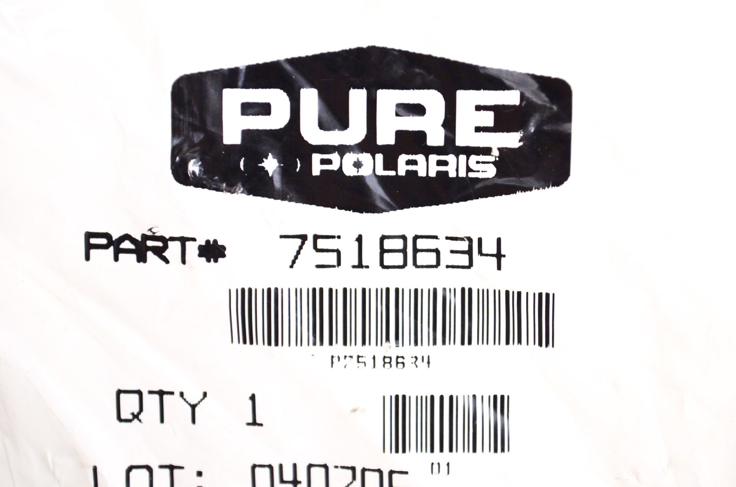 OEM Polaris 7518634 Hex Screw 3/8-24X5.50 NOS