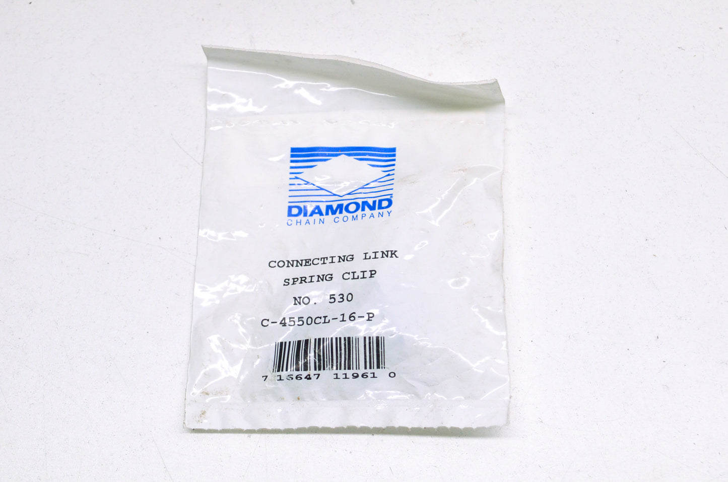 Diamond Chain C-4550CL-16-P, 2401-061 Connecting Link 530 NOS