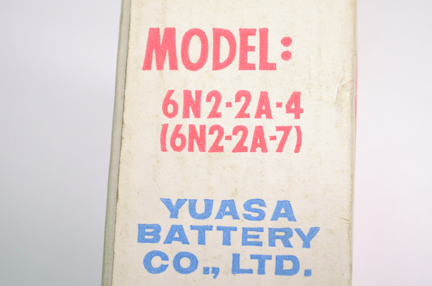 New Yuasa Motorsport Battery NOS