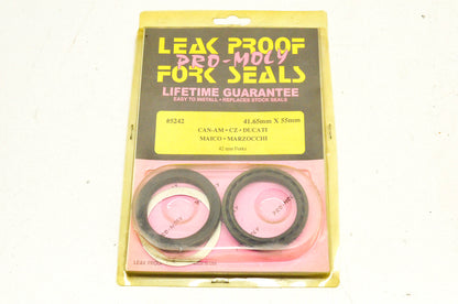 Leak Proof Seals 5242, 4200-150 Fork Seal Kit 41.65mm X 55mm NOS