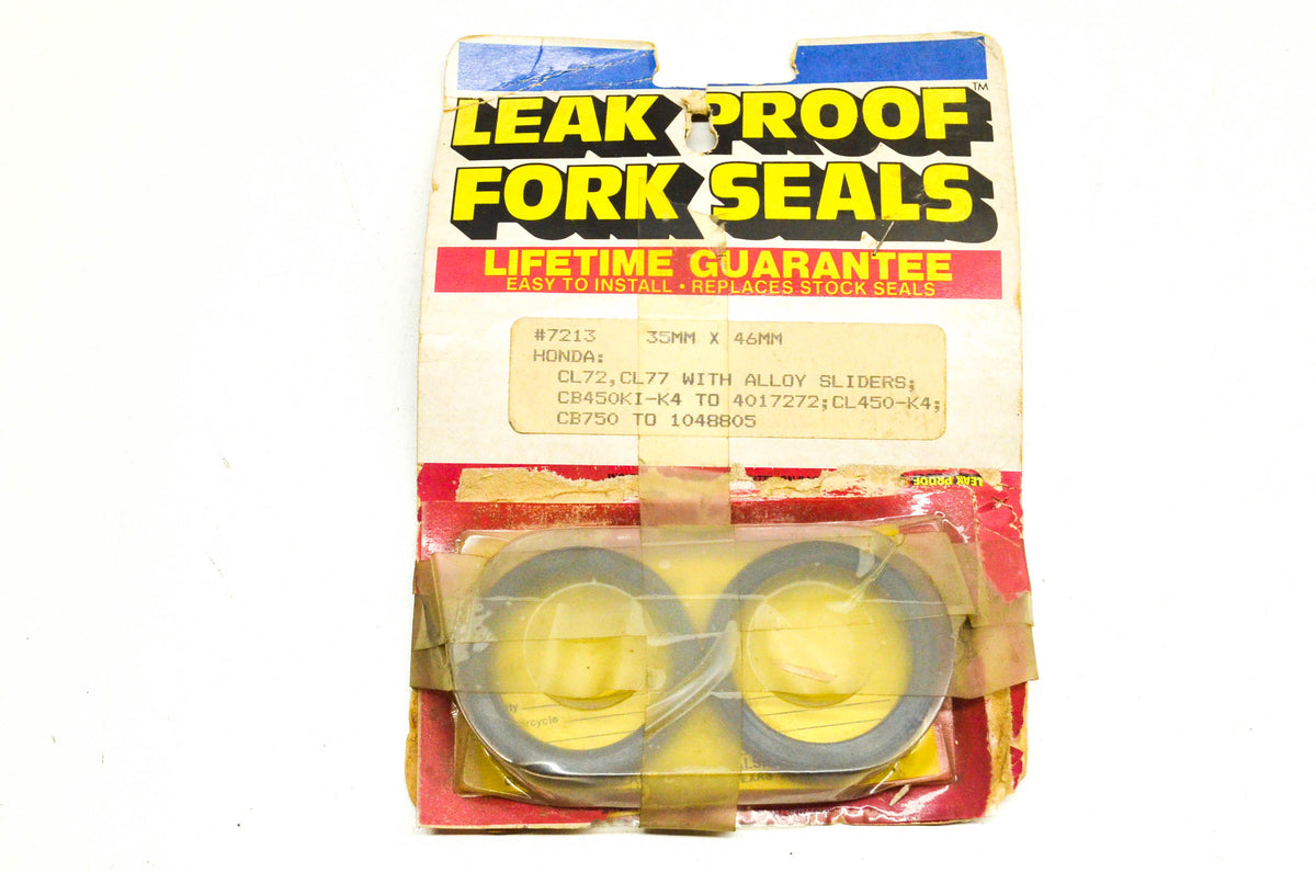 Leak Proof Seals 7213 Fork Seal Kit 35mm X 46mm NOS