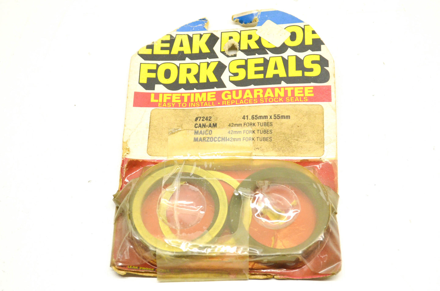 Leak Proof Seals 7242 Fork Seal Kit 41.65mm X 55mm NOS