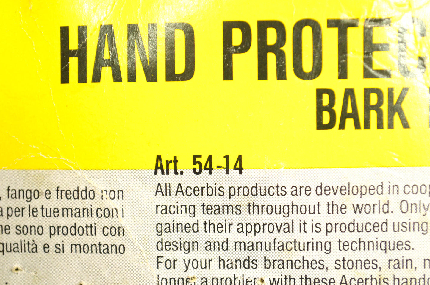 Red Hand Guard Protector Kit NOS