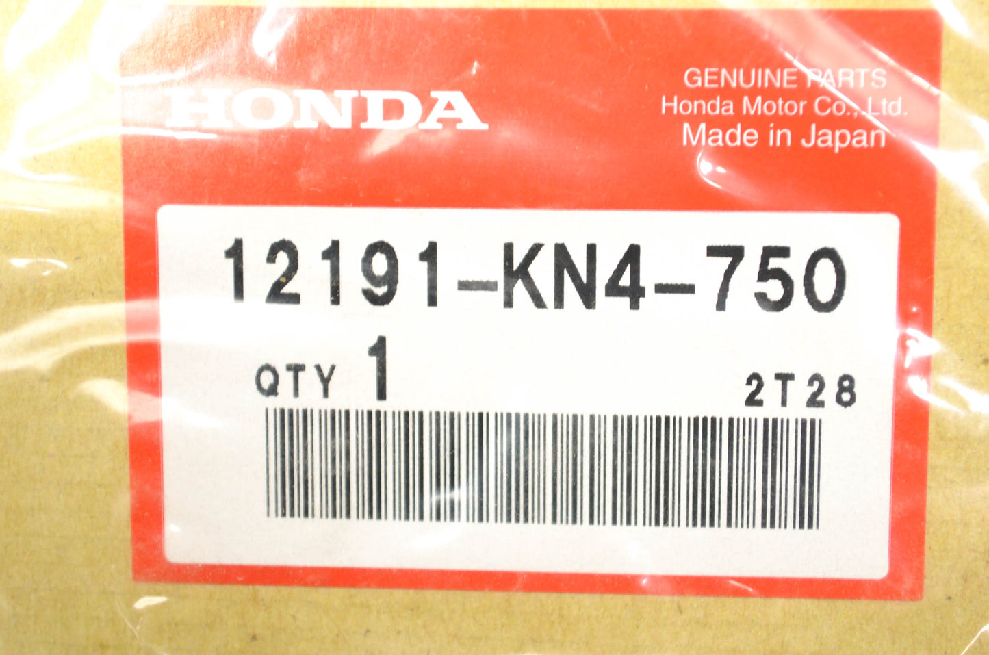 OEM Honda 12191-KN4-750 Cylinder Gasket NOS