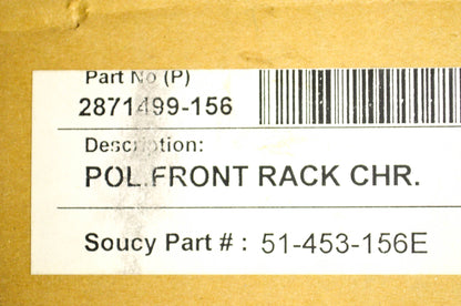 Chrome Front Rack Extender Kit 3.5' NOS