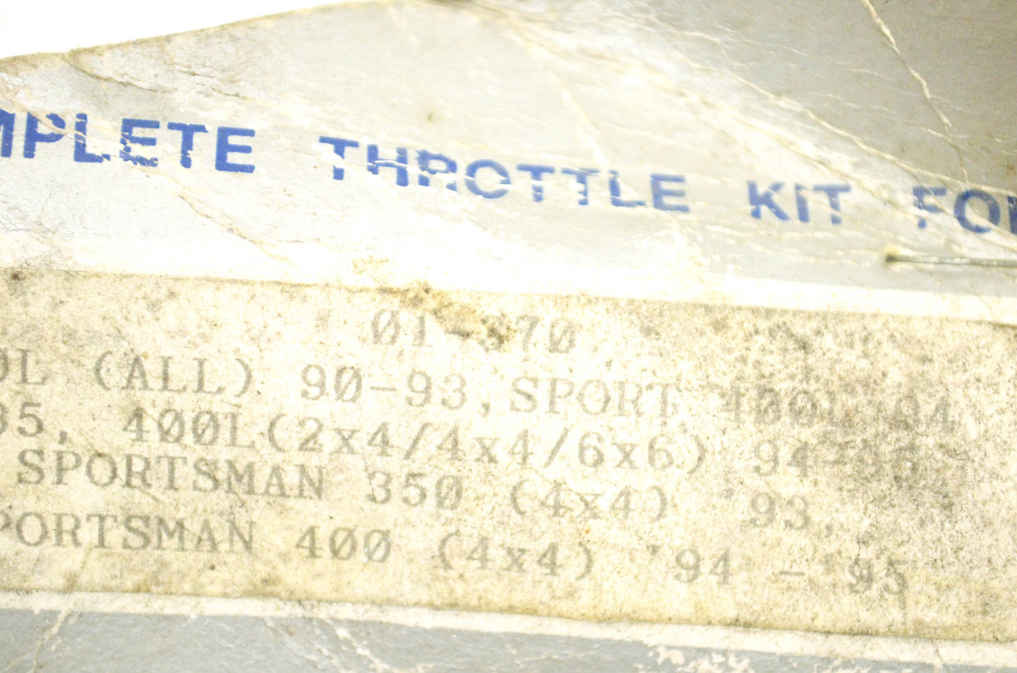 Motion Pro 01-370 Throttle Kit NOS