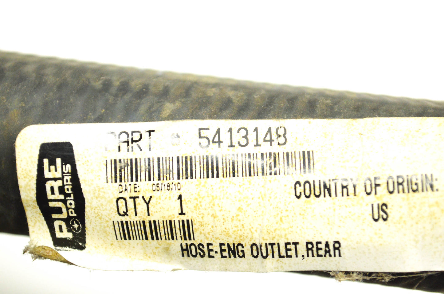 OEM Polaris 5413148 Rear Engine Outlet Hose NOS