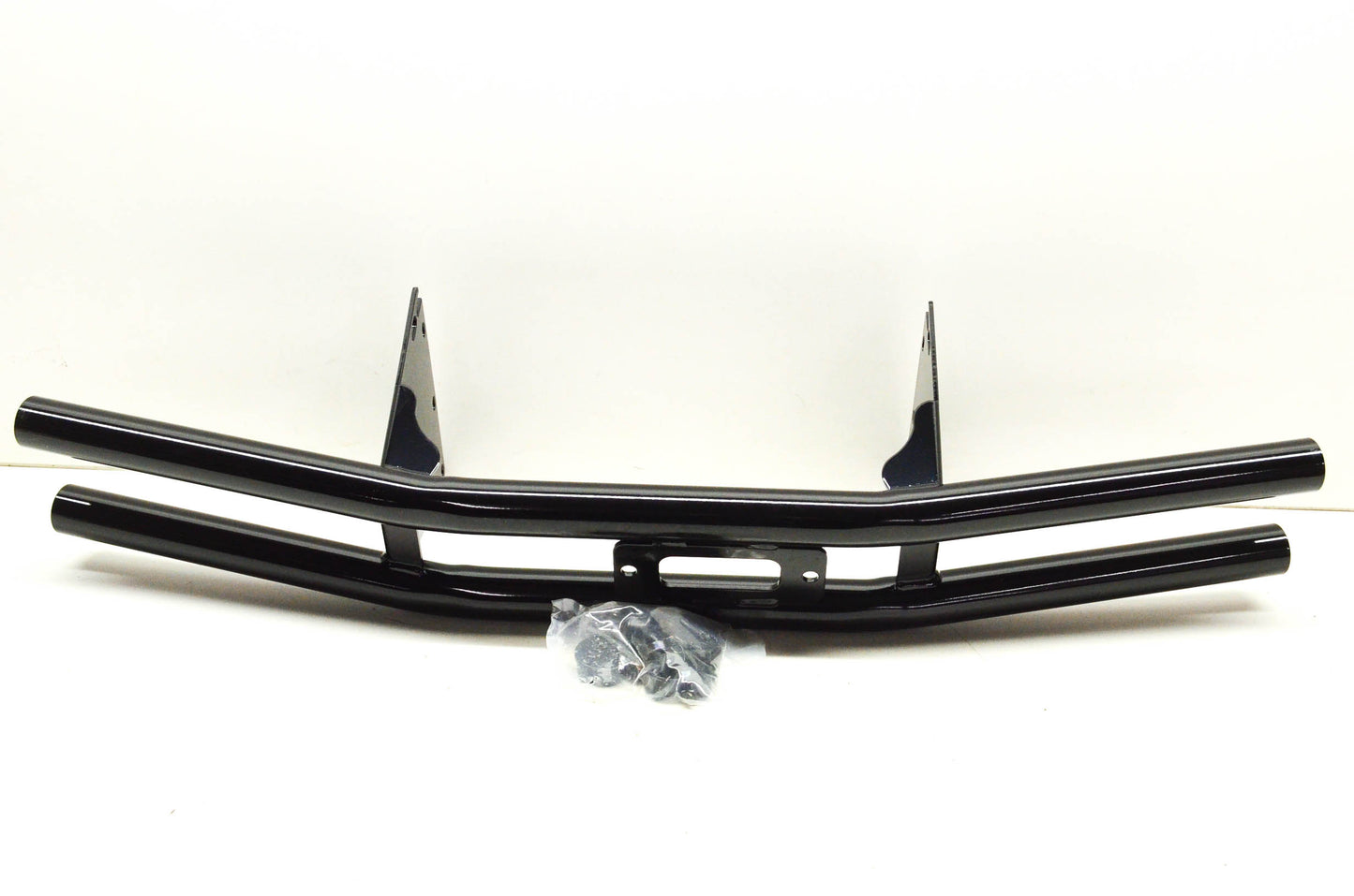 New OEM Polaris Front Double Bumper Black NOS