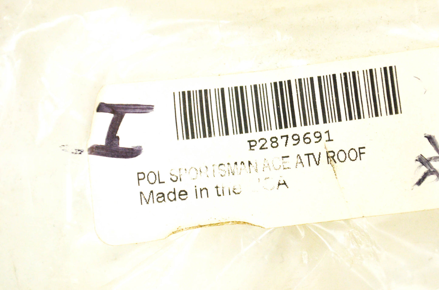 New OEM Polaris Black Poly Sportsman Ace Roof NOS