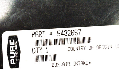 Polaris 5432667 Air Intake Box NOS
