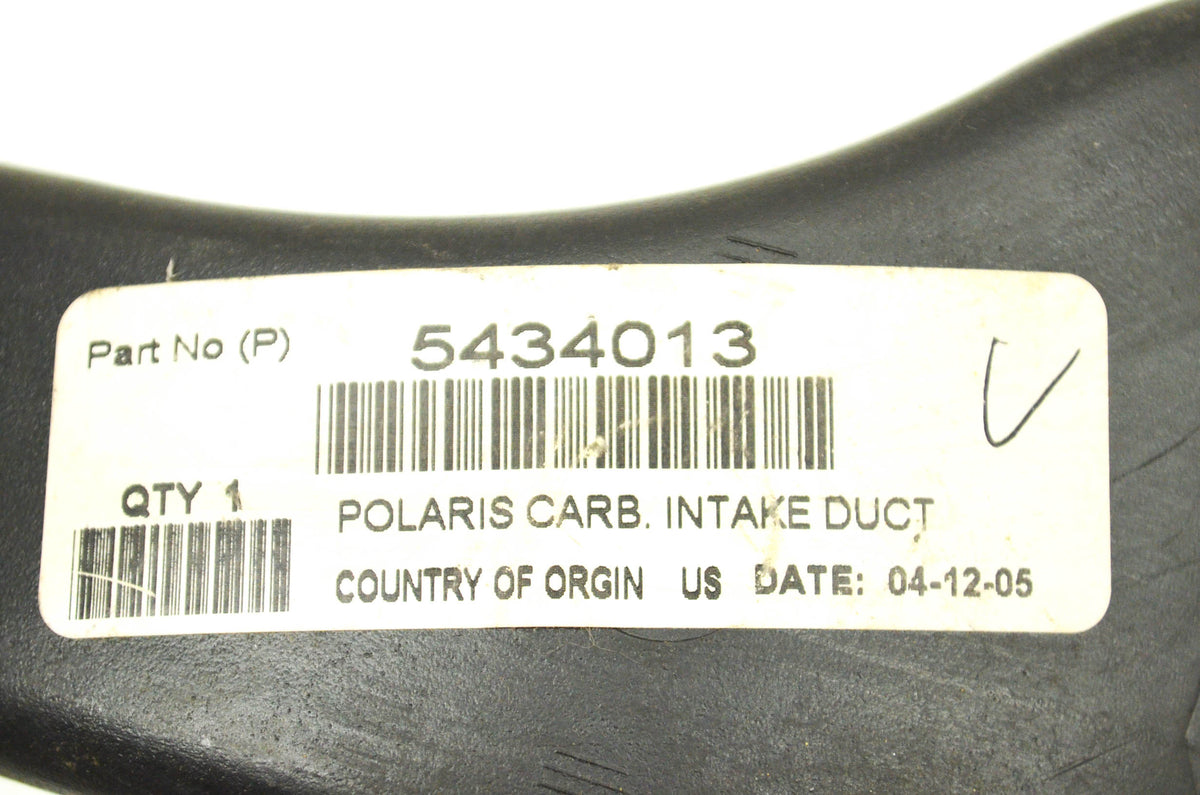 OEM Polaris 5434013 Air Intake Duct NOS