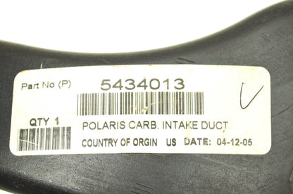 OEM Polaris 5434013 Air Intake Duct NOS