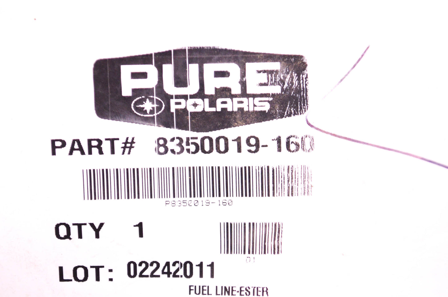 OEM Polaris Fuel Line 8350019-160 NOS