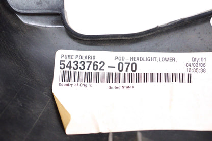 Lower Headlight Pod NOS