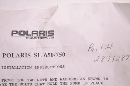 OEM Polaris 2871289 Boarding Step NOS