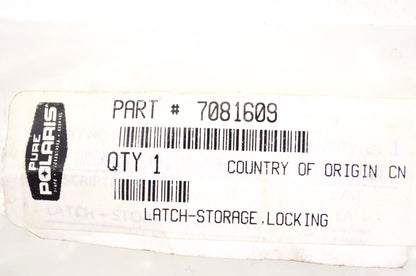 OEM Polaris 7081609 Locking Storage Latch NOS