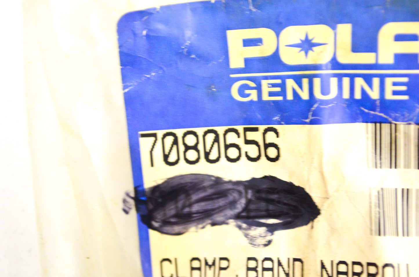 OEM Polaris 7080656 Narrow Band Clamp NOS