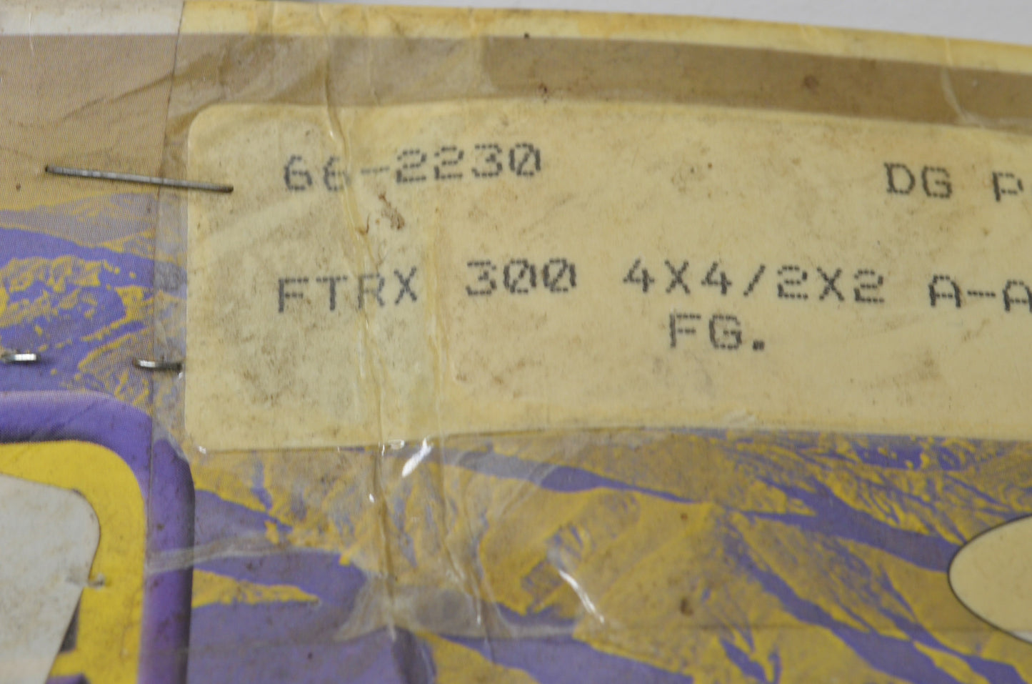 DG 66-2230, D66-2230 Honda A Arm Guard Kit NOS