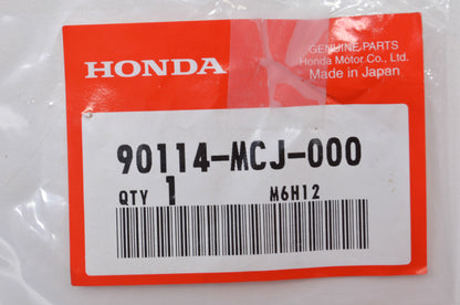 OEM Honda 90114-MCJ-000 Screw (6X14) NOS