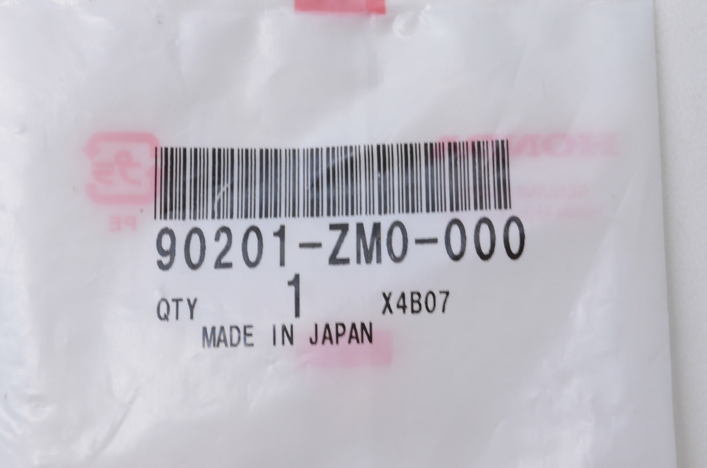OEM Honda 90201-ZM0-000 Flange Nut 6mm NOS
